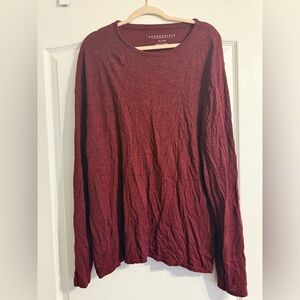 Aeropostale Red Men’s Sweater Size Xl crew neck